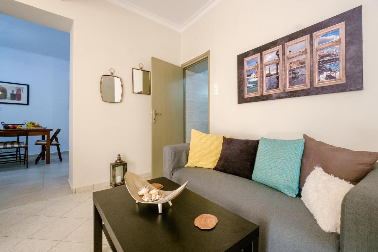 Home With Courtyard In Beating Heart Of Old Town! Hanya Dış mekan fotoğraf