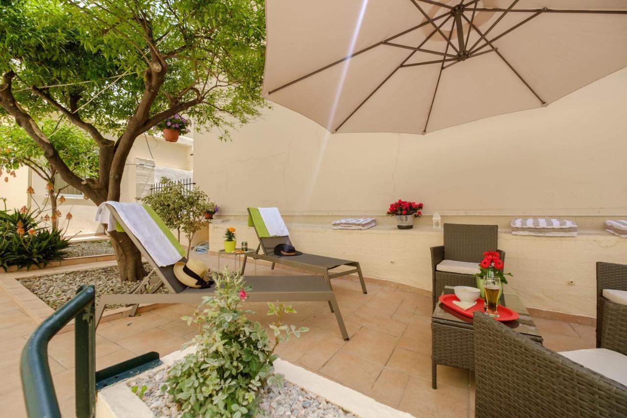 Home With Courtyard In Beating Heart Of Old Town! Hanya Dış mekan fotoğraf
