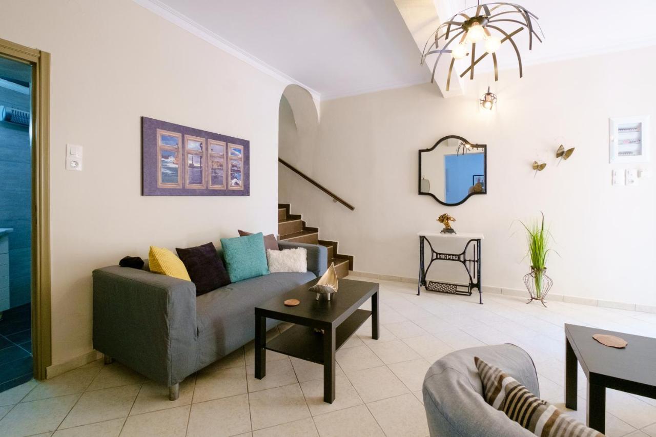 Home With Courtyard In Beating Heart Of Old Town! Hanya Dış mekan fotoğraf